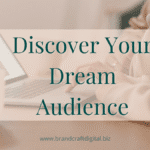 Woman typing on a laptop at her desk, representing planning and discovery